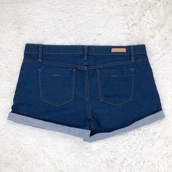 Sanctuary Dark Wash High Waisted Jean Shorts 32 - Picture 2 of 7